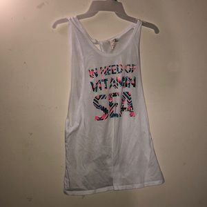 “all you need is vitamin sea” bathing suit cover